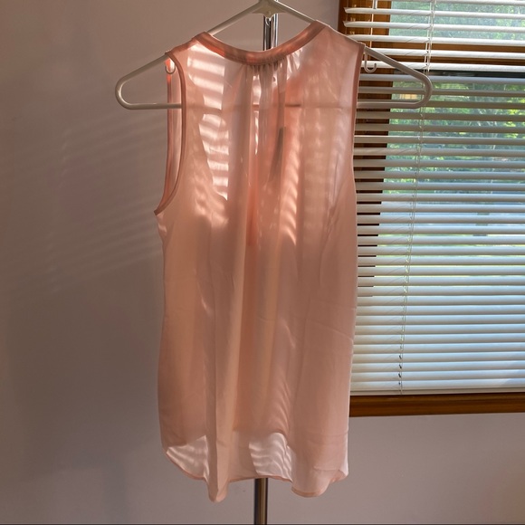 J. Crew Sleeveless Open V-Neck Top - Picture 4 of 4